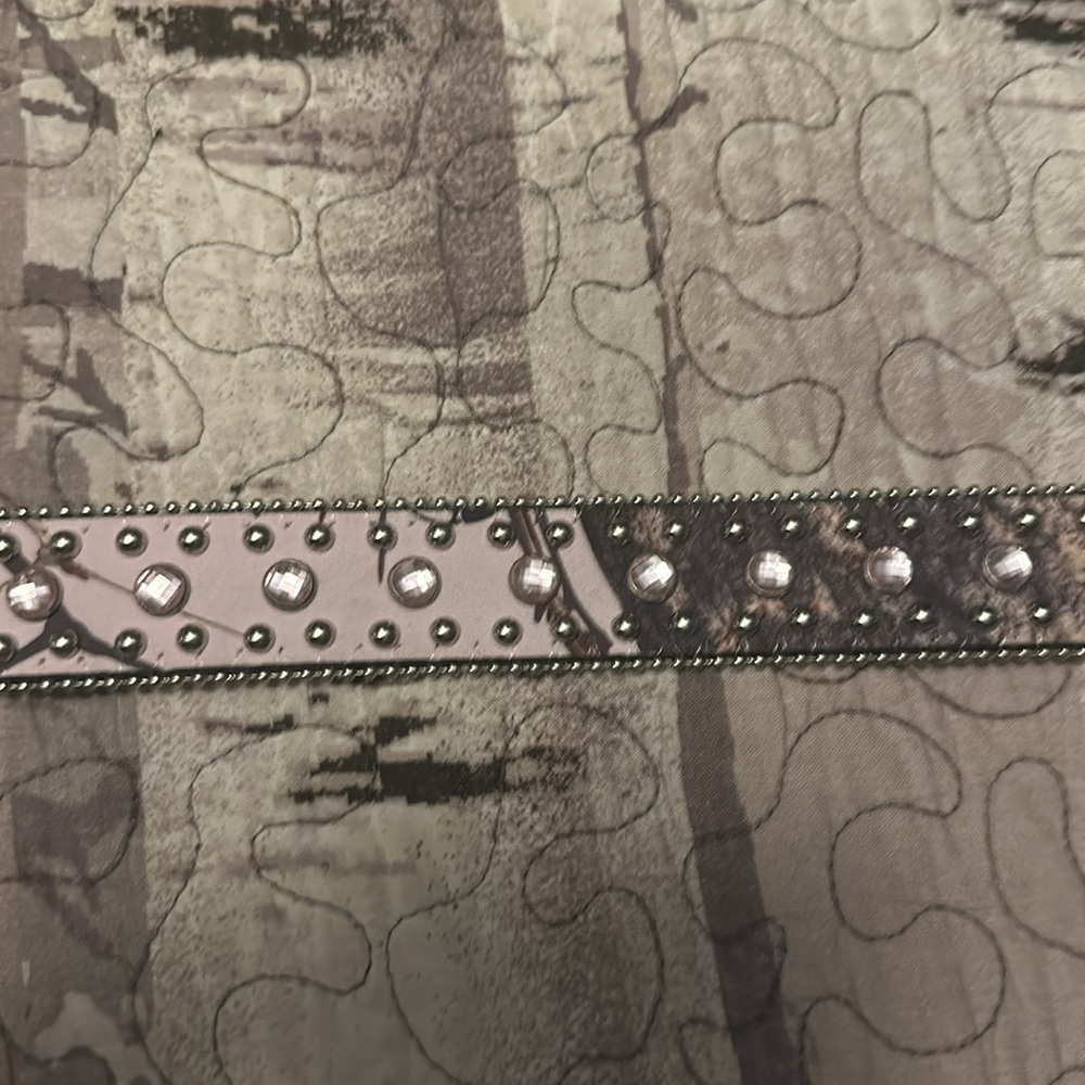 Nocona pink camo belt, size 26 - Picture 3 of 4